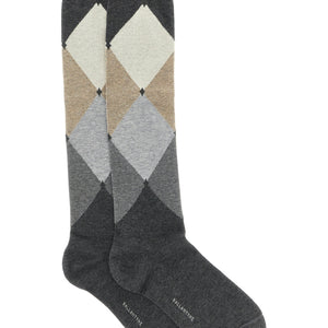 Ballantyne Diamond-shaped Socks