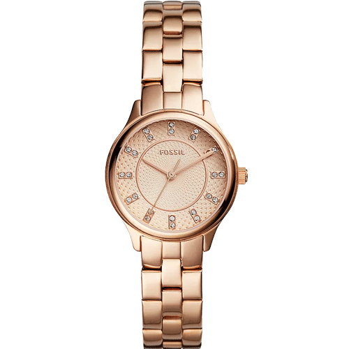 Fossil Modern Sophisticate Rose Dial Women