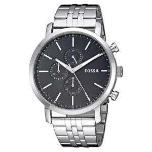 Fossil Luther Black Dial Men 44mm
