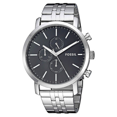Fossil Luther Black Dial Men 44mm