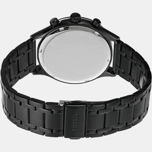 Fenmore Men Quartz Black Dial Chronograph Stainless Steel Watch BQ2365