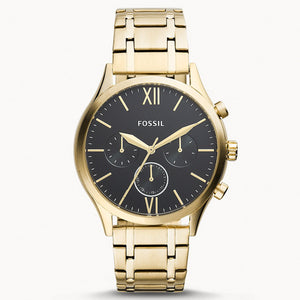 Fossil Fenmore Black Dial Men 44mm