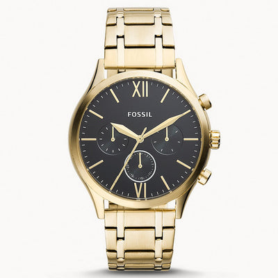 Fossil Fenmore Black Dial Men 44mm