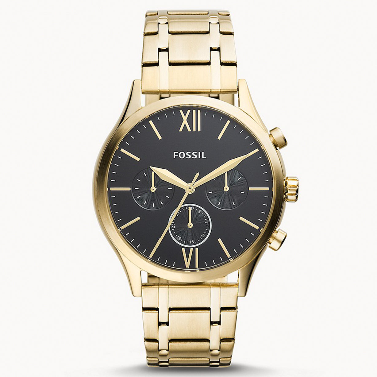 Fossil Fenmore Black Dial Men 44mm