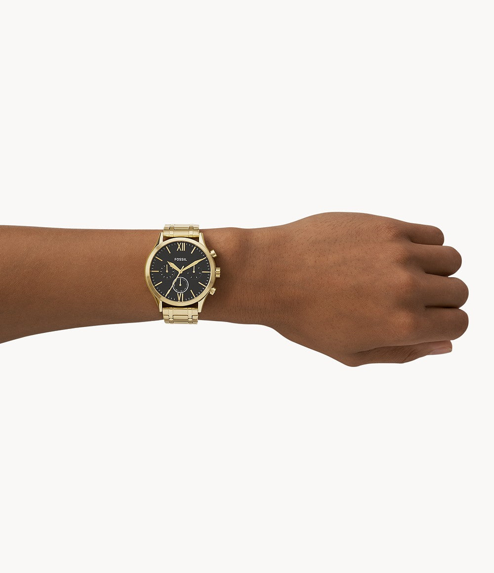 Fossil Fenmore Black Dial Men 44mm