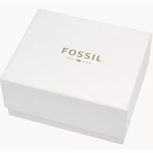 Fossil Lux Luther Silver Dial Pair 44mm & 34mm BQ2467SET