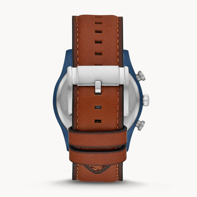 Fossil Sullivan Blue Dial Men 44mm