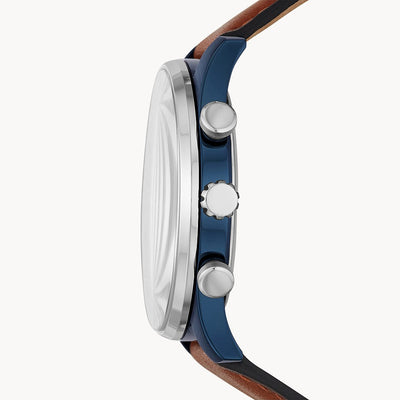 Fossil Sullivan Blue Dial Men 44mm