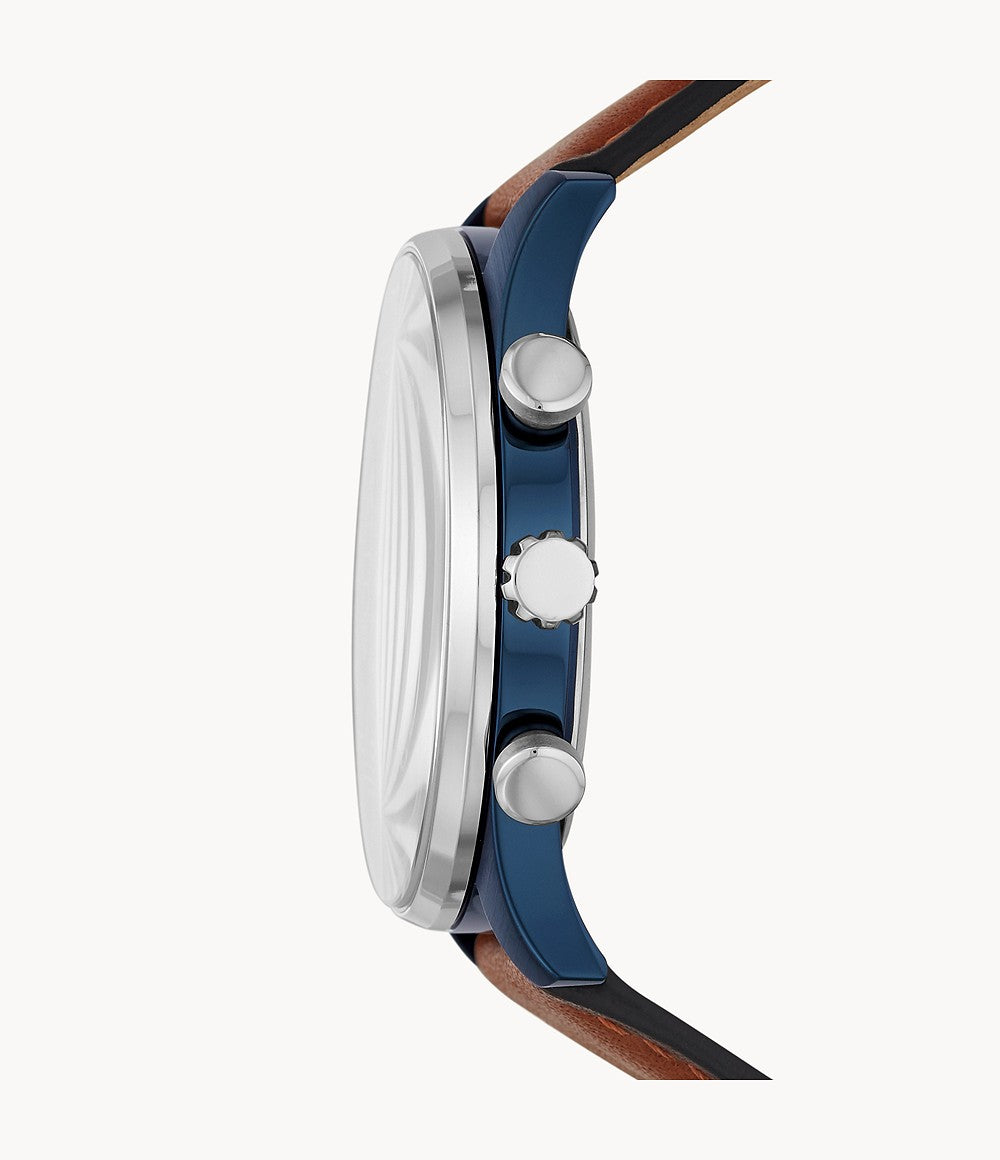 Fossil Sullivan Blue Dial Men 44mm