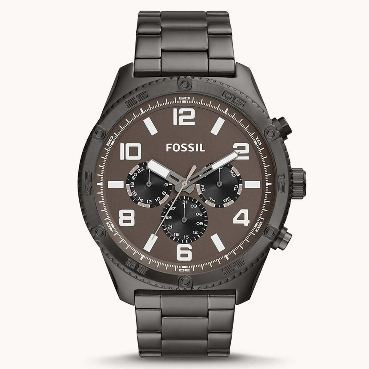 Fossil Brox Grey Dial Men 50mm