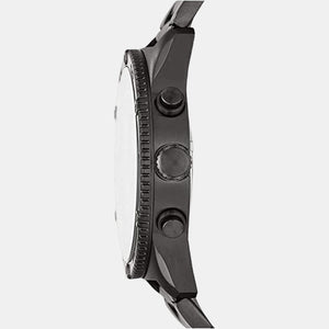 Brox Men Quartz Grey Dial Multi-Function Stainless Steel Watch BQ2533