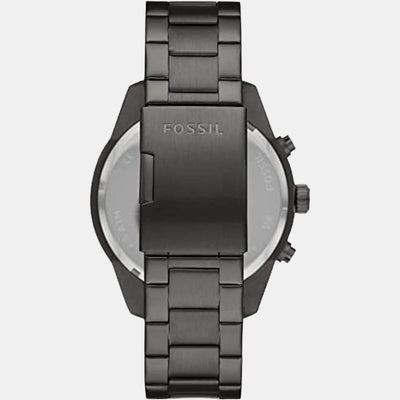 Brox Men Quartz Grey Dial Multi-Function Stainless Steel Watch BQ2533