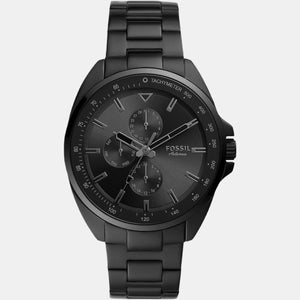 Autocross Men Quartz Black Dial Chronograph Stainless Steel Watch BQ2551