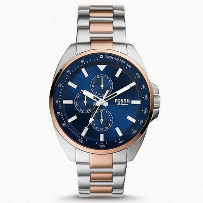 Fossil Autocross Blue Dial Men 44mm