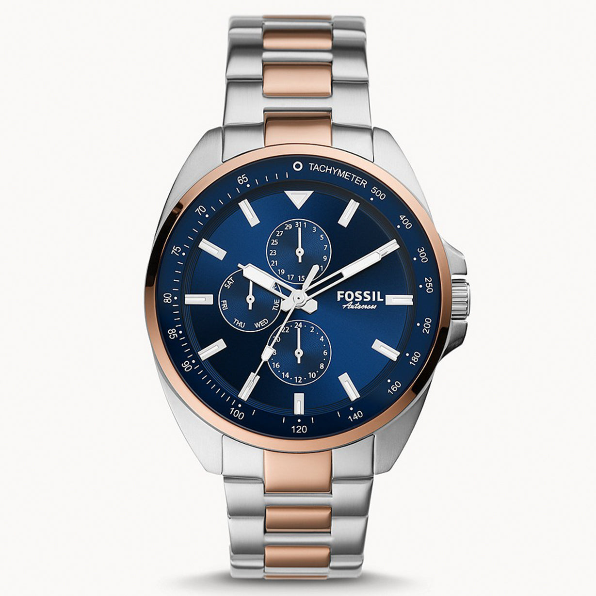 Fossil Autocross Blue Dial Men 44mm