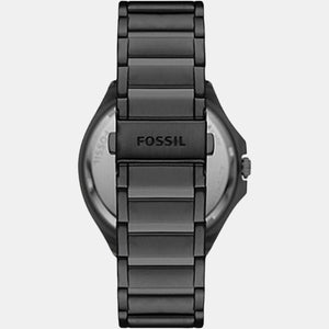 Evanston Men Automatic Black Dial Analog Stainless Steel Watch BQ2621