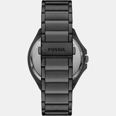 Evanston Men Automatic Black Dial Analog Stainless Steel Watch BQ2621