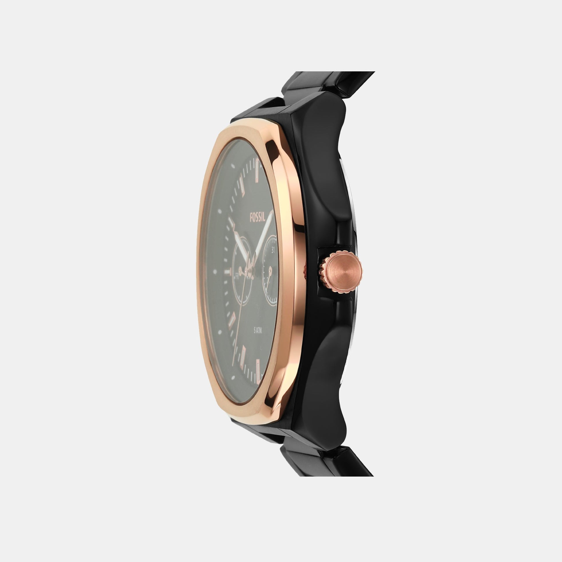 Evanston Couple Quartz Black Dial Multi-Function Stainless Steel Watch BQ2645SET