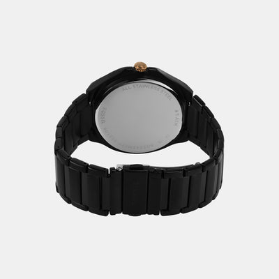 Evanston Couple Quartz Black Dial Multi-Function Stainless Steel Watch BQ2645SET