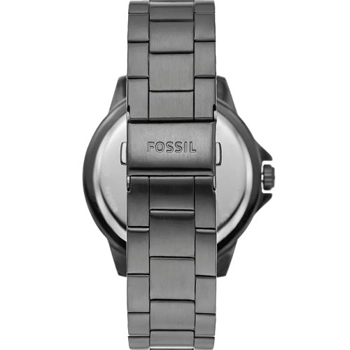 Fossil Lux Luther Black Dial Men 45mm