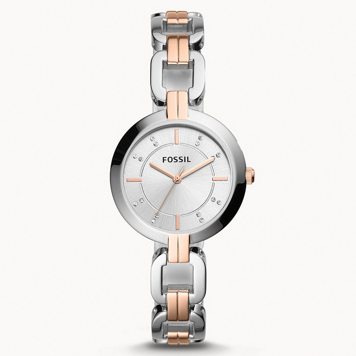 Fossil Kerrigan Men's Silver Dial 32 MM Watch