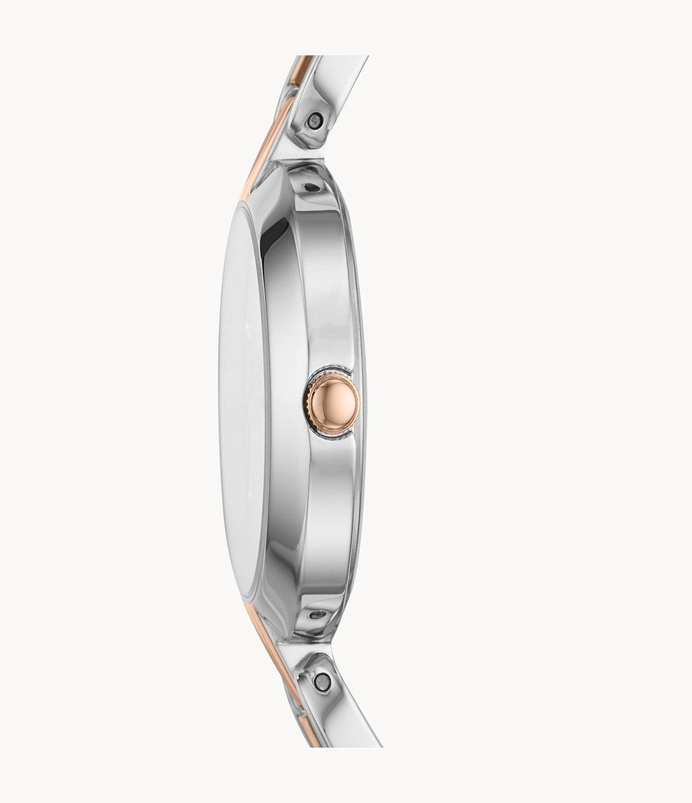 Fossil Kerrigan Men's Silver Dial 32 MM Watch