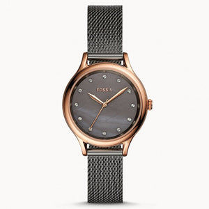 Fossil Laney Mother Of Pearl Dial Men 34mm
