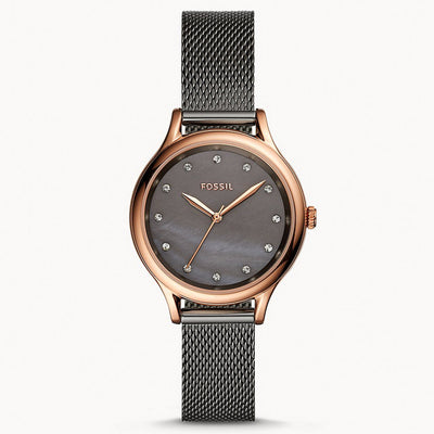 Fossil Laney Mother Of Pearl Dial Men 34mm
