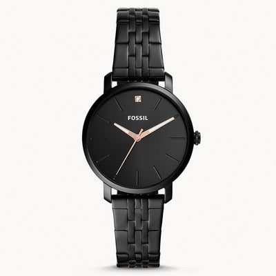 Fossil Lexie Luther Black Dial Women 34mm
