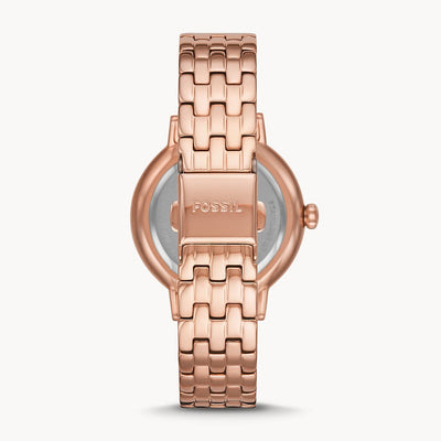 Fossil Reid Rose Gold Dial Women 34mm