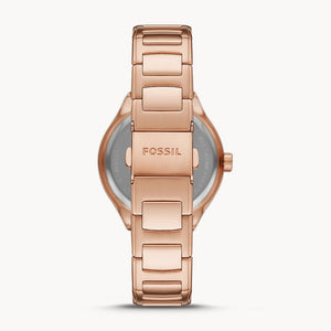 Fossil Eevie Rose Gold Dial Women's Watch 36mm
