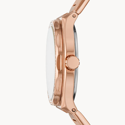 Fossil Eevie Rose Gold Dial Women's Watch 36mm