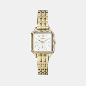 Colleen Women Quartz White Dial Analog Stainless Steel Watch BQ3979