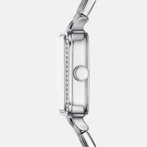 Colleen Women Quartz White Dial Analog Stainless Steel Watch BQ3981