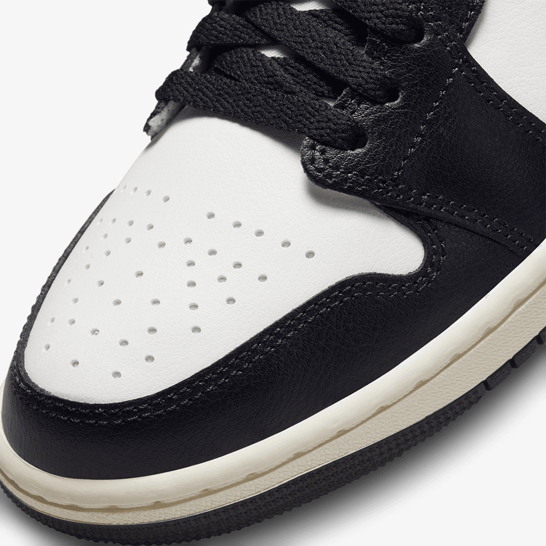 Jordan | AIR JORDAN 1 MID 'BLACK/GYM RED-SAIL'