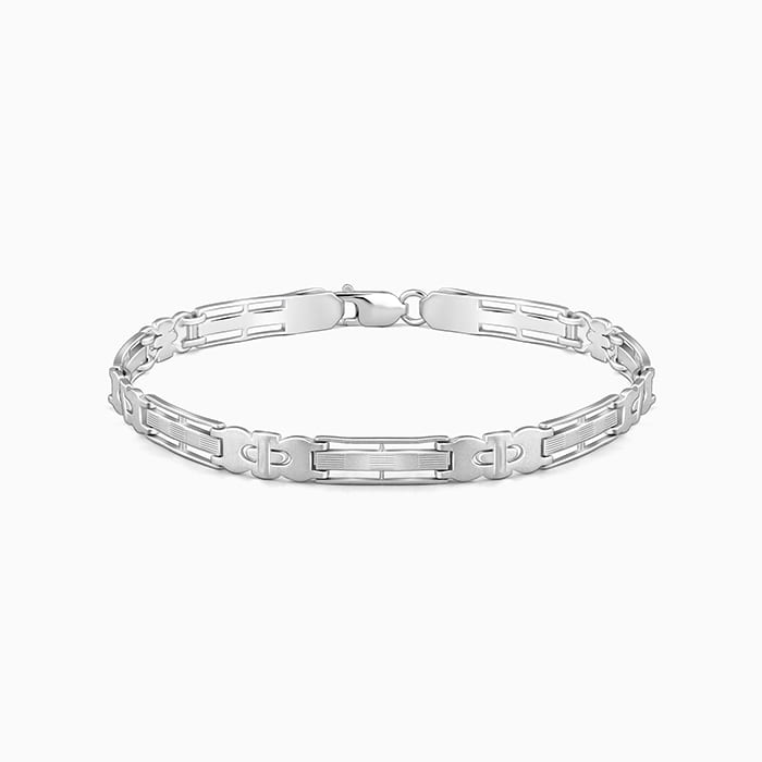 Silver Swagger Bracelet For Him