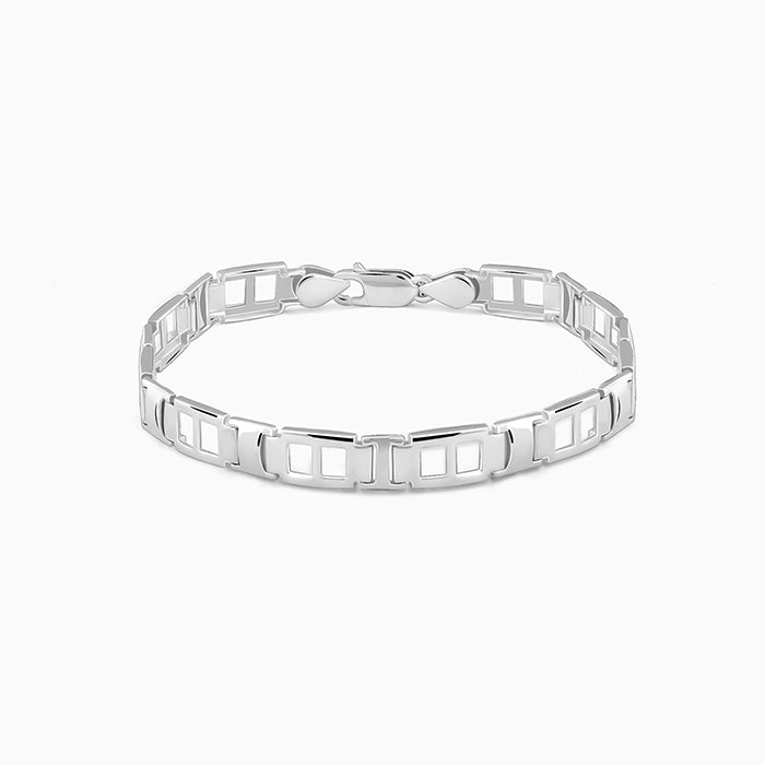 Silver Primera Bracelet For Him