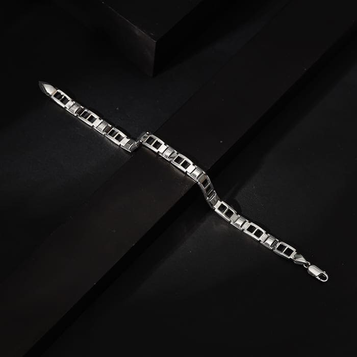 Silver Primera Bracelet For Him