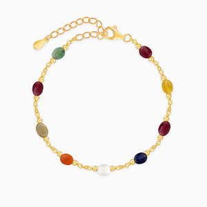 Golden Vivara Beaded Bracelet