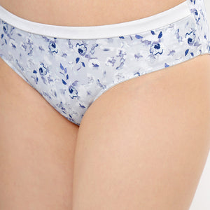 Satin Edge Bikini Panty - Lilac Hint Pr
