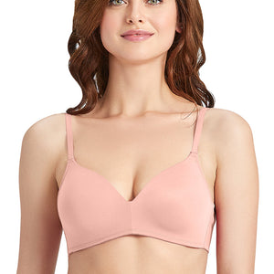 Sculpt Padded Wired Mauve Everyday Bra - Pale Mauve