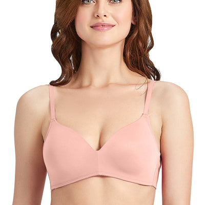 Sculpt Padded Wired Mauve Everyday Bra - Pale Mauve