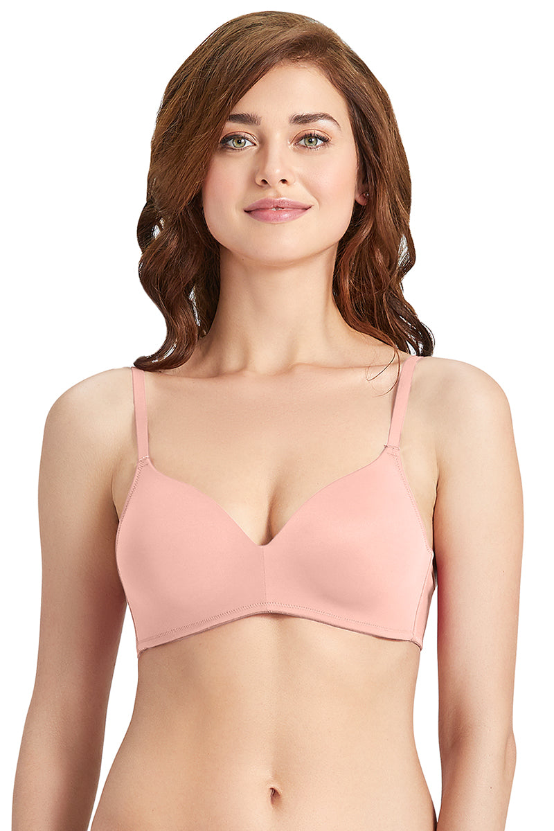Sculpt Padded Wired Mauve Everyday Bra - Pale Mauve