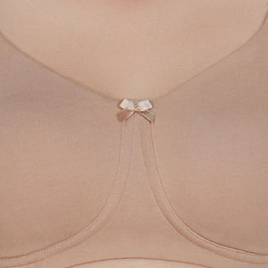 Essential Comfort Non-Padded Non-Wired Bra - Sandalwood