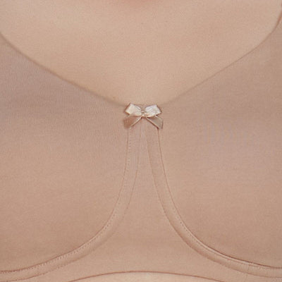 Essential Comfort Non-Padded Non-Wired Bra - Sandalwood