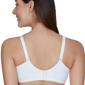 Essential Comfort Non-Padded Non-Wired Bra - White