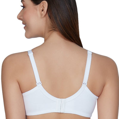 Essential Comfort Non-Padded Non-Wired Bra - White
