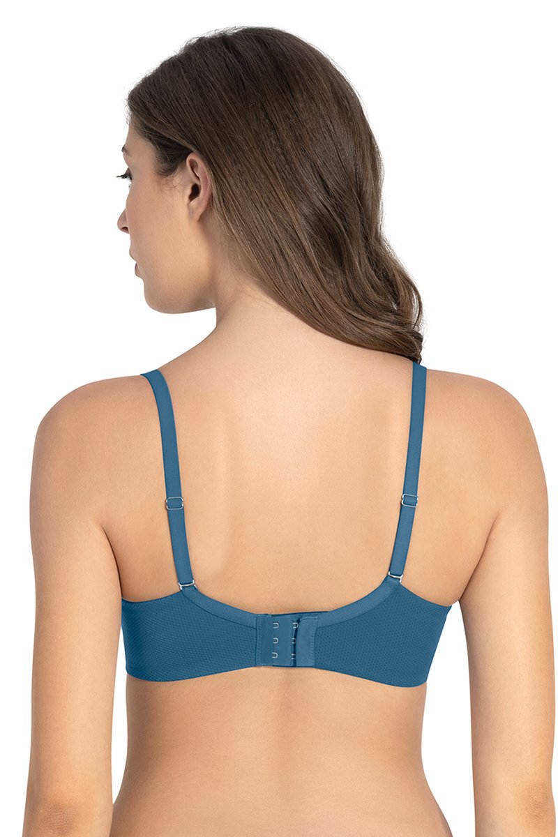 Stay Cool - Padded Non-Wired Cooling Bra - Blue Heaven