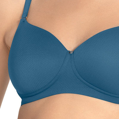 Stay Cool - Padded Non-Wired Cooling Bra - Blue Heaven