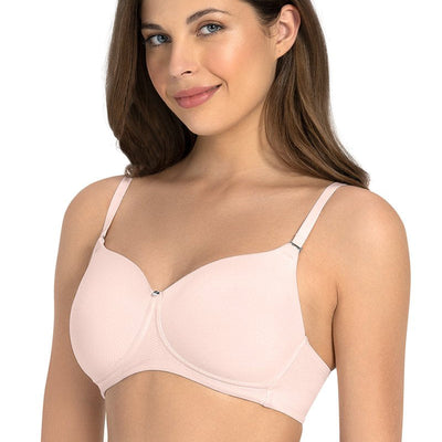 Stay Cool - Padded Non-Wired Cooling Bra - Rosewater